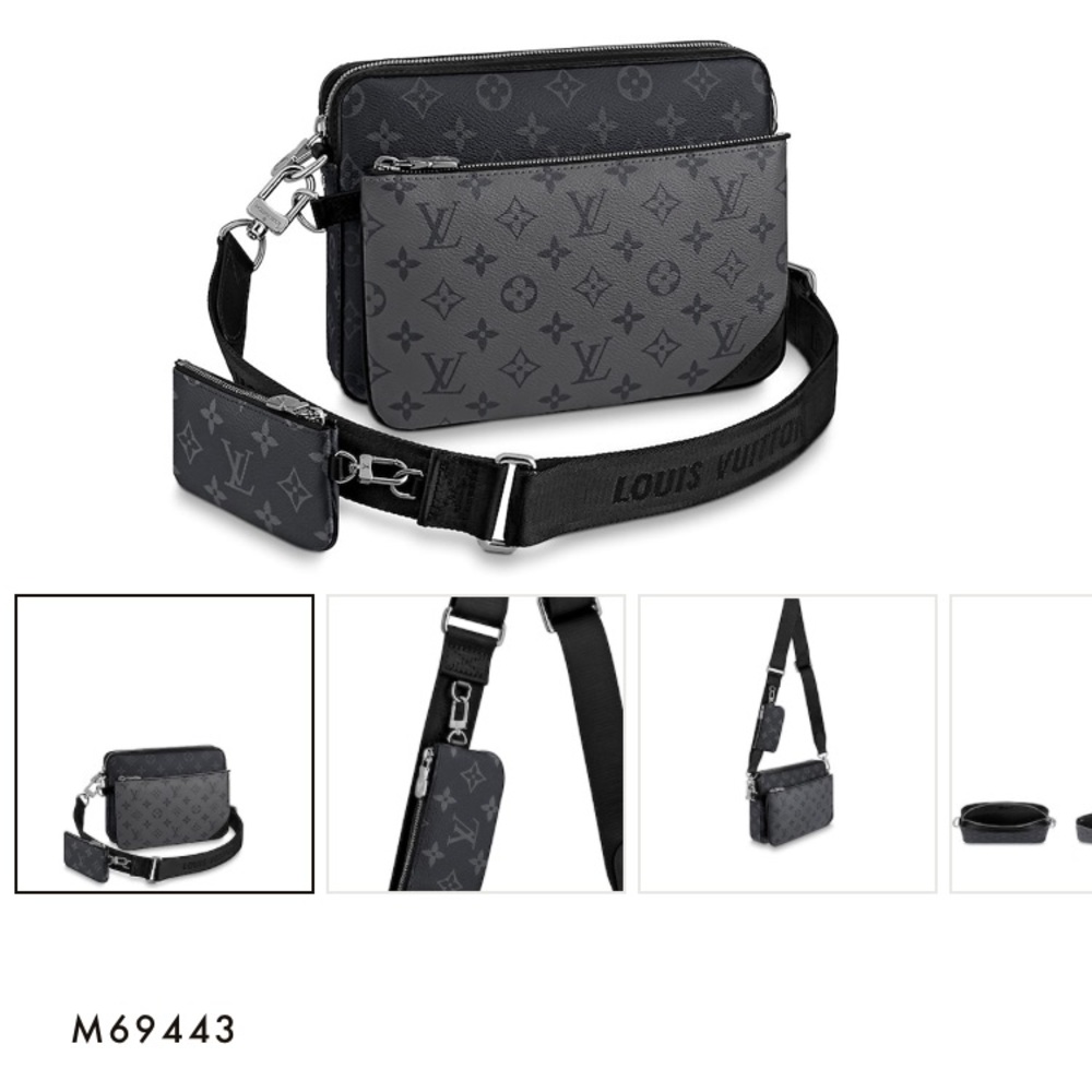 FOUND: LOUIS VUITTON TRIO MESSENGER